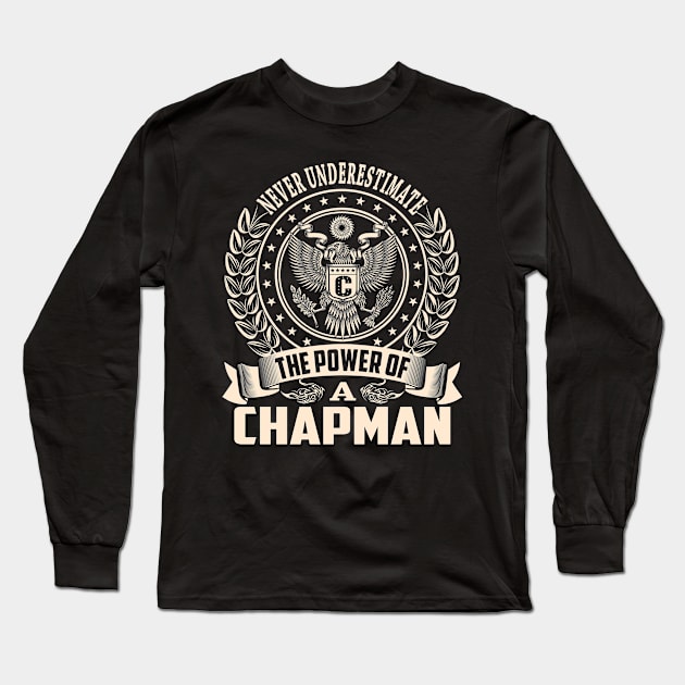 CHAPMAN Long Sleeve T-Shirt by Darlasy